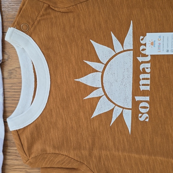 LITTLE CO BY LAUREN CONRAD BRAND BABY GIRL TEE-SHIRTS BUNDLE SIZE 9 MONTHS - Picture 6 of 14